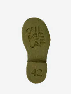 Camper - Lab Vamonos Wallabee in Olive Green