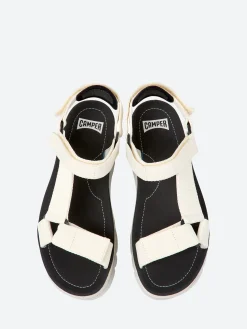 Camper - Oruga Up Sandals in White Natural