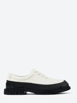 Camper - Pix Lace-Up Shoes in White and Black