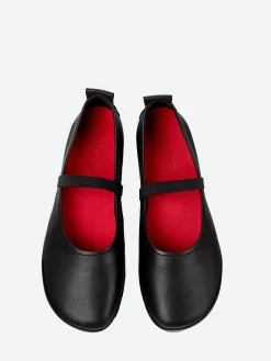 Camper - Right Nina Mary Janes in Black