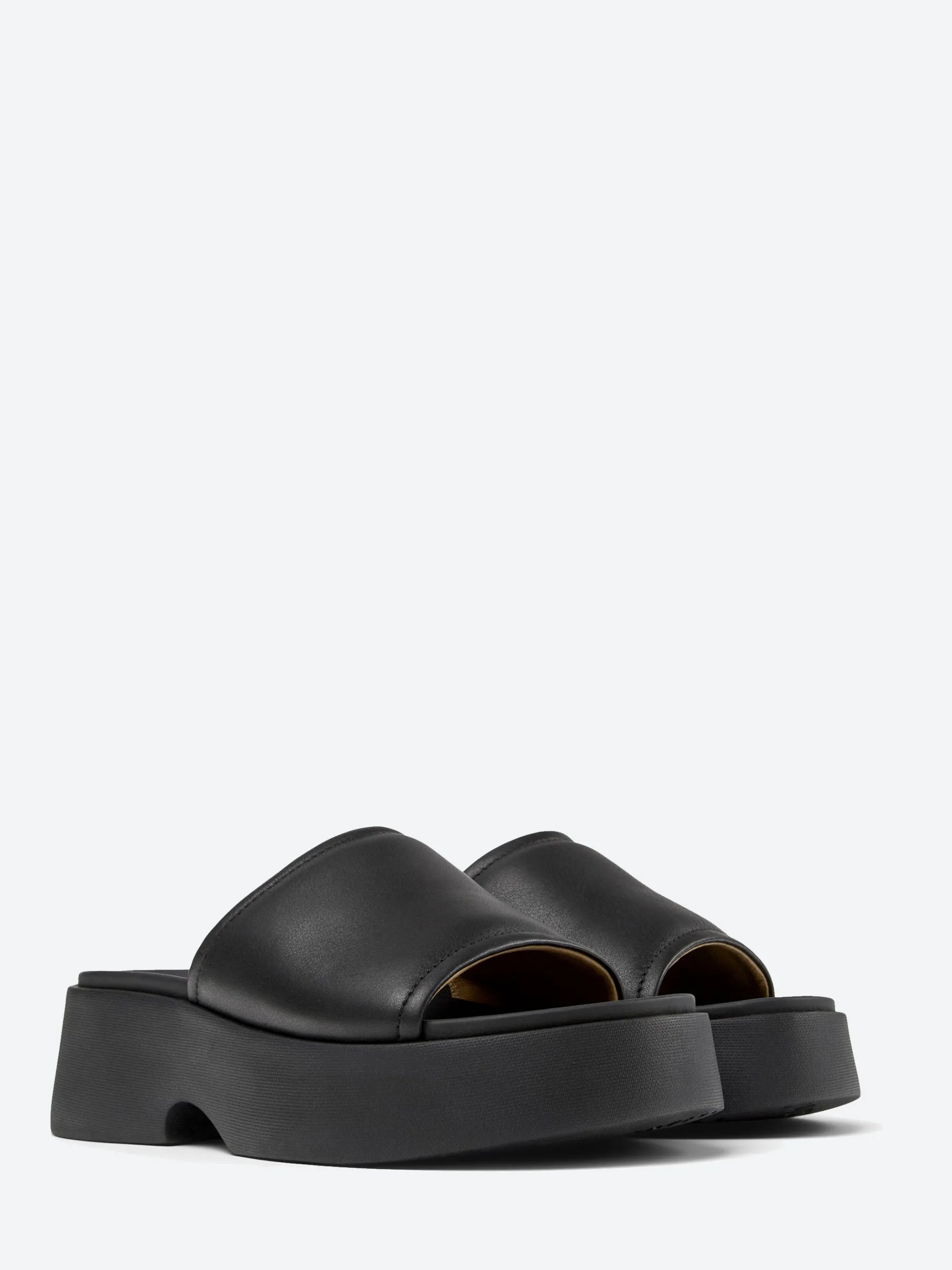Camper - Tasha Sandal in Black