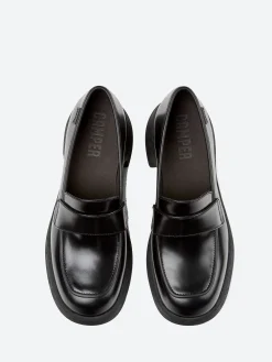 Camper - Thelma Loafers in Black