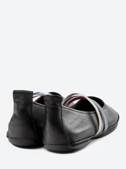 Camper - Twins Right Nina Ballerinas in Black