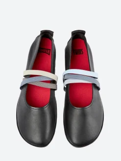 Camper - Twins Right Nina Ballerinas in Black