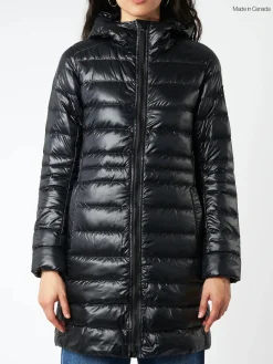Canada Goose - Cypress Hooded Jacket Black Label in Black