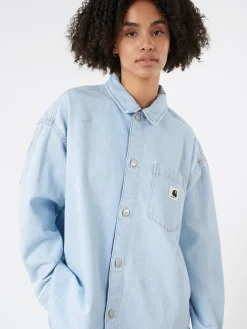 Carhartt WIP - Alta Shirt Jacket in Blue Stone Bleached