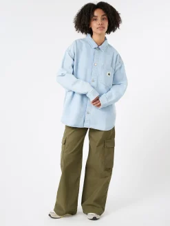 Carhartt WIP - Alta Shirt Jacket in Blue Stone Bleached