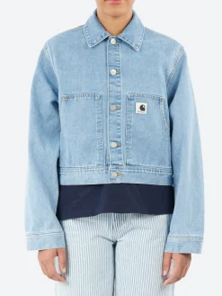 Carhartt WIP - Arca Jacket in Blue Stone Bleached