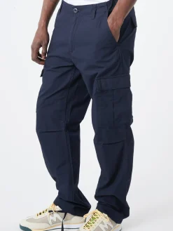 Carhartt WIP - Aviation Pant in Dark Navy Rinsed