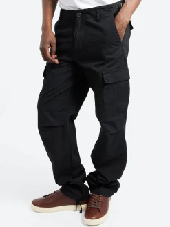 Carhartt WIP - Aviation Pant in Black Rinse