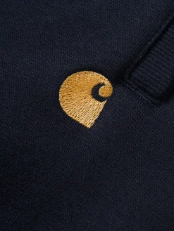 Carhartt WIP - Chase Sweatpants in Dark Navy and Blue