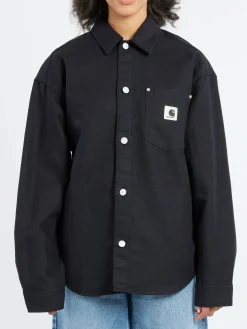 Carhartt WIP - Ethel Shirt Jacket in Black Rinse