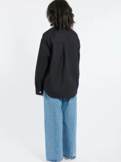 Carhartt WIP - Ethel Shirt Jacket in Black Rinse