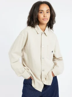 Carhartt WIP - Ethel Shirt Jacket in Natural Rinse