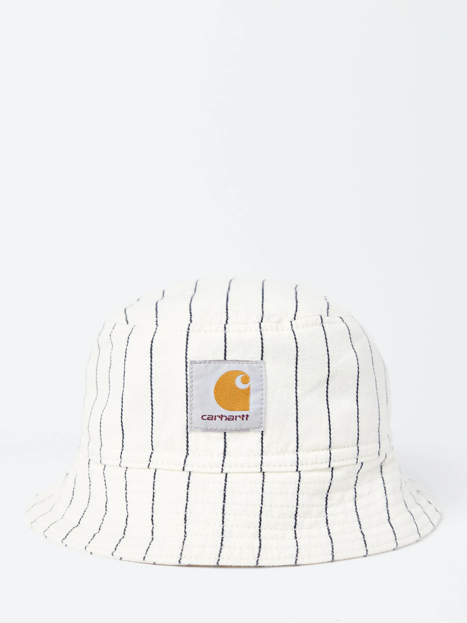Carhartt WIP - Hendry Bucket Hat in Wax and Dark Navy Stripe