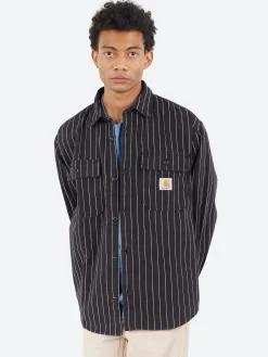 Carhartt WIP - Hendry Shirt Jacket in Black and Wax