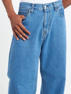 Carhartt WIP - Landon Pant in Blue Heavy Stone Wash