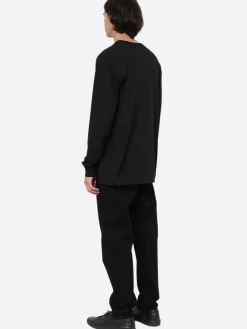 Carhartt WIP - L/S Pocket T-Shirt in Black