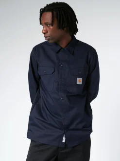 Carhartt WIP - Master Shirt in Dark Navy