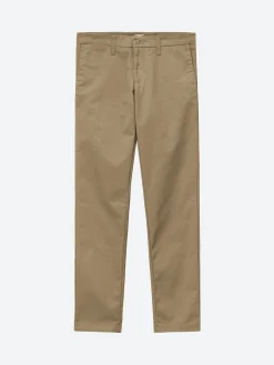 Carhartt WIP - Sid Pant in Leather (Beige)