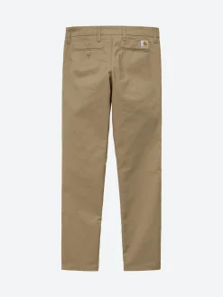 Carhartt WIP - Sid Pant in Leather (Beige)
