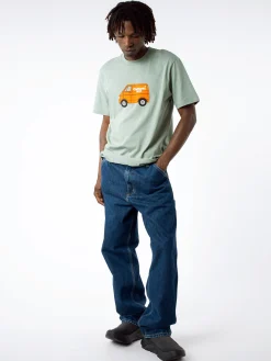 Carhartt WIP - Single Knee Pant in Blue Stone Wash