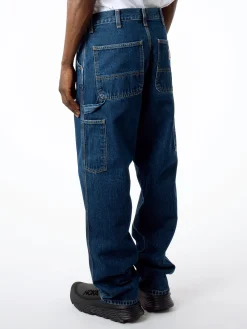 Carhartt WIP - Single Knee Pant in Blue Stone Wash