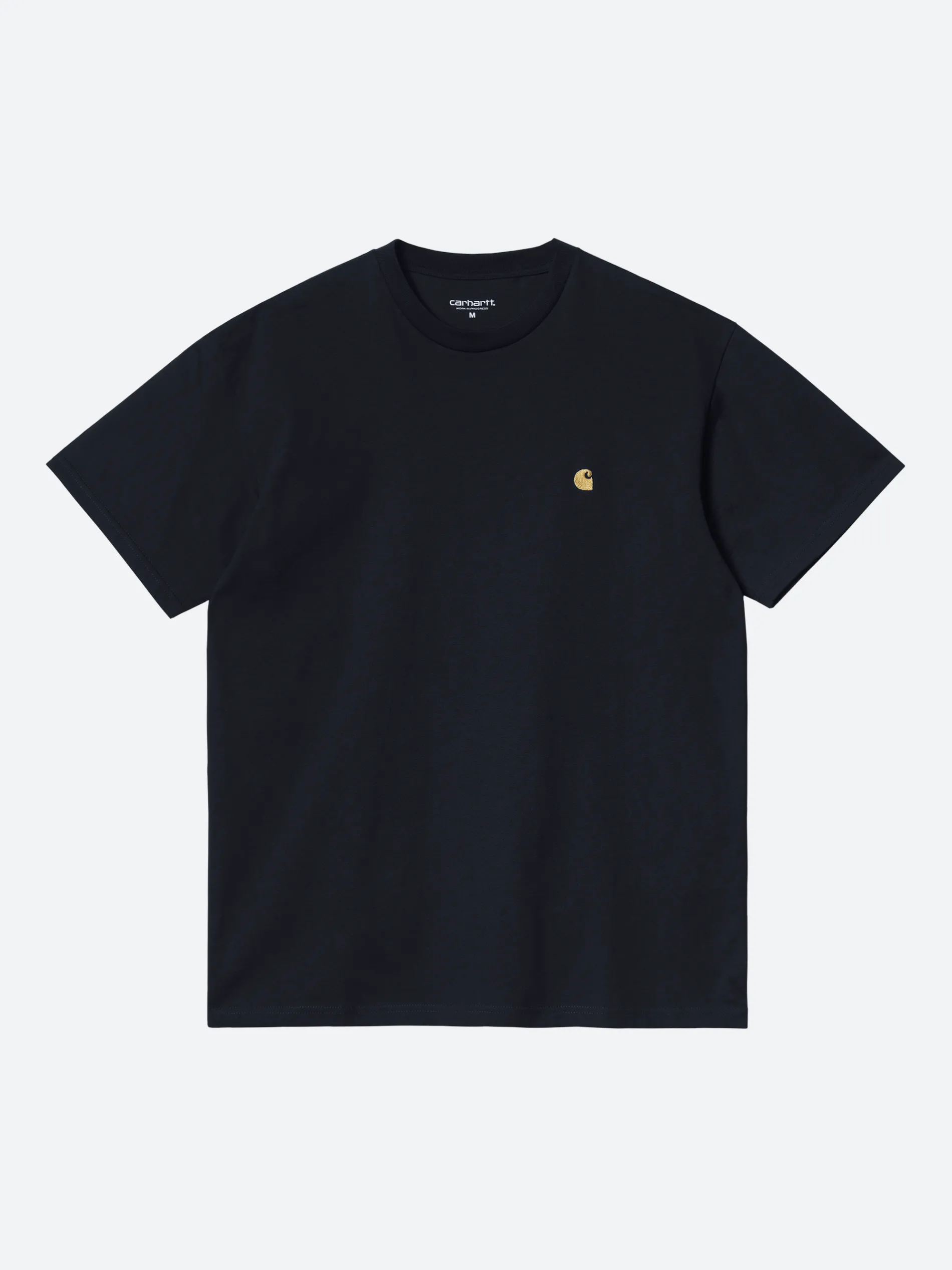 Carhartt WIP - S/S Chase T-Shirt in Dark Navy/Gold