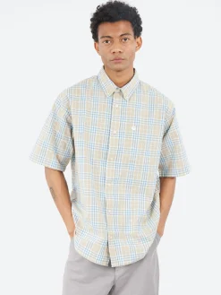 Carhartt WIP - S/S Niven Shirt in Wall and Wax