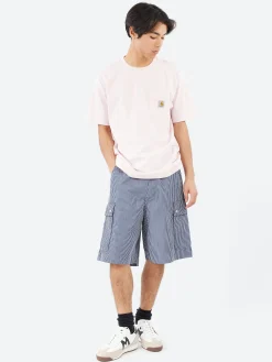 Carhartt WIP - S/S Pocket T-Shirt in Air Pink