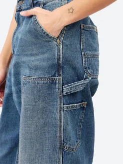 Carhartt WIP - W' Brandon Double Knee Pant in Dark Used Wash