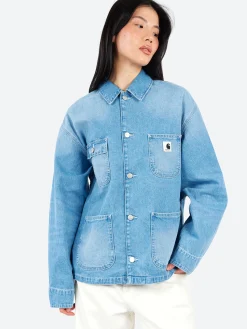 Carhartt WIP - W' OG Michigan Coat in Blue Light True