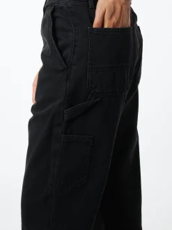 Carhartt WIP - W Pierce Pant in Black Stone Wash