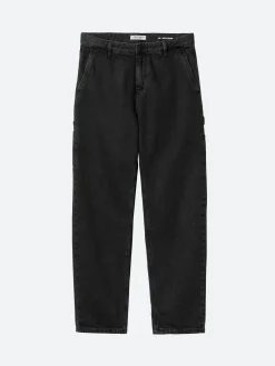 Carhartt WIP - W Pierce Pant in Black Stone Wash