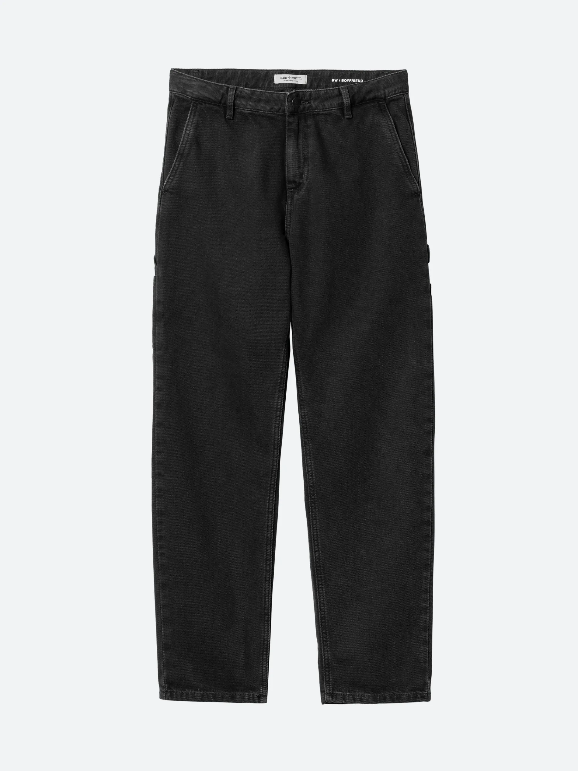 Carhartt WIP - W Pierce Pant in Black Stone Wash