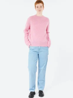 Carhartt WIP - W Pierce Pant Straight in Blue Stone Bleach