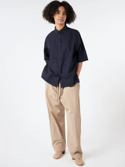 Casey Casey - Atolless Shirt in Navy