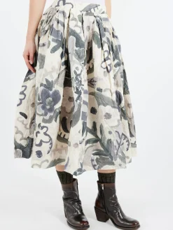 Casey Casey - Double Rideau Skirt in Grey