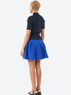 CFCL - Portrait Short Sleeve Top in Navy