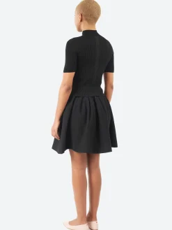 CFCL - Portrait Short Sleeve Top in Black