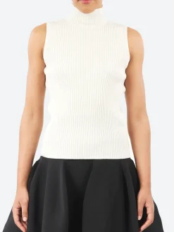 CFCL - Portrait Sleeveless Top in White
