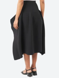 CFCL - Pottery Crease Skirt in Black