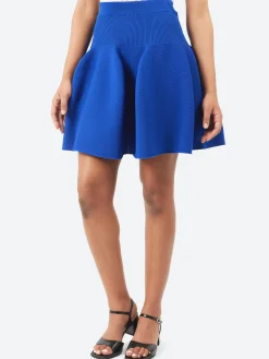 CFCL - Pottery Mini Skirt in Blue