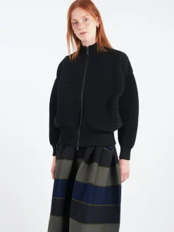 CFCL - TC Stratum Bomber Jacket in Black