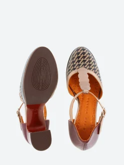 Chie Mihara - Dafra in Taupe and Grape