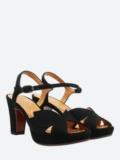 Chie Mihara - Ebisa Sandals in Black Ante