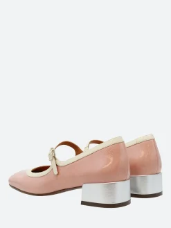 Chie Mihara - Idan Shoes in Pink and Leche