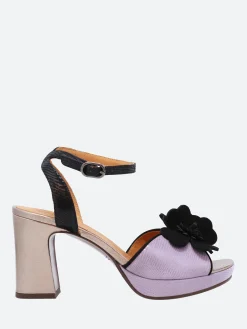 Chie Mihara - Kaski Platform Sandal in Lavanda Jeep