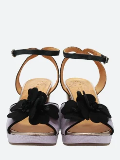 Chie Mihara - Kaski Platform Sandal in Lavanda Jeep