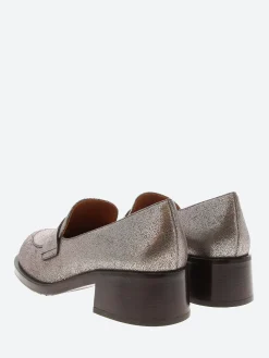 Chie Mihara - Tussan Loafers in Plombo Dogo